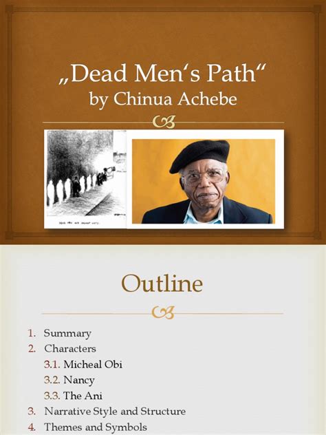 Dead Men S Path | PDF | Irony | Narration