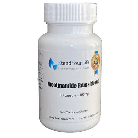 Nicotinamide Riboside Nr 30 Capsules 300mg Xtend Your Life