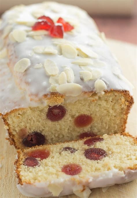 Cherry Bakewell Loaf Cake Neils Healthy Meals