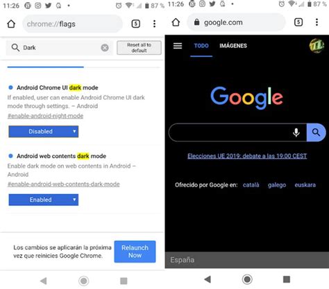 C Mo Activar El Modo Oscuro En Chrome Para Android Smartphones