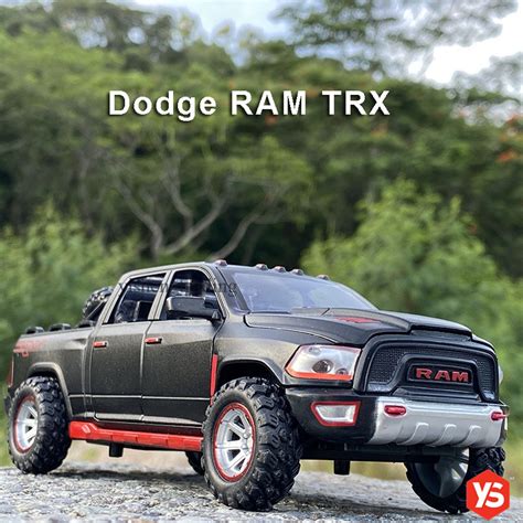 Escala 1 32 Dodge Ram Trx Pick Up Camión Miniatura De Hierro Diecast