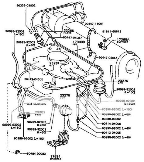 Toyota Corolla E Engine Diagram Toyota Corolla Engine Par