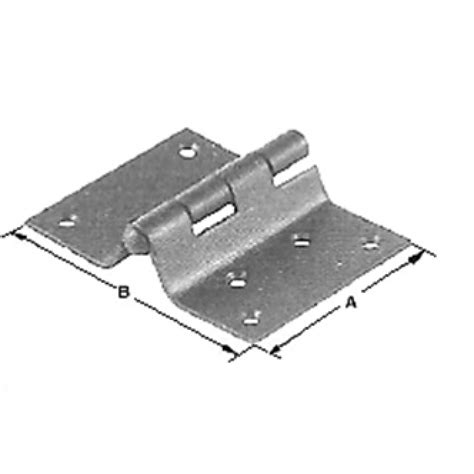 Starke Scharniere gekröpft mit losem Stift verzinkt 90x65x2 5mm 1