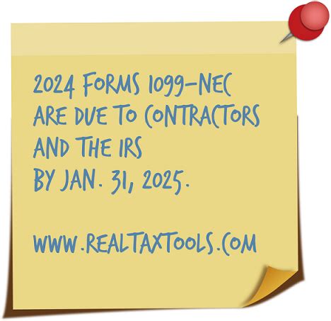 Form Nec Filing Key Facts For The Upcoming Tax Season Real