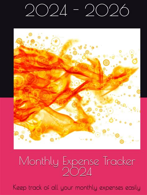 Monthly Expense Tracker A Monthly Expense Planner Bill Organizer