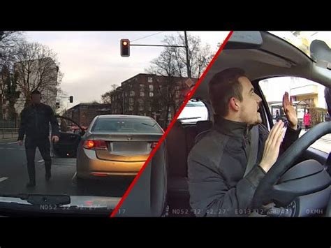 ROAD RAGE Brake Check Beleidigung Fahrlehrer Kommentiert