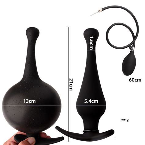 Anus Plug Butt Inflatable Silicone Prostate Massagers Anal Ball Sex