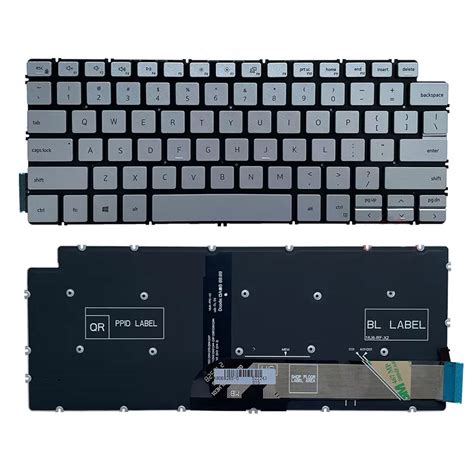 Keyboard With Backlight For Dell Latitude 3301 3410 E3301 P120G P113G