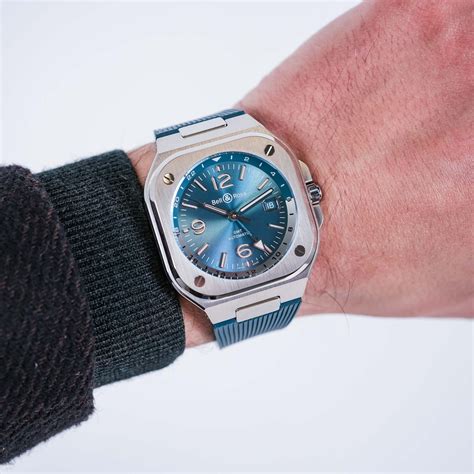 Introducing The Bell Ross Br Gmt Sky Blue Live Pics Price