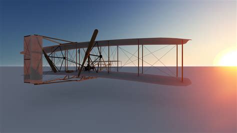 The Wright Flyer | CGTrader