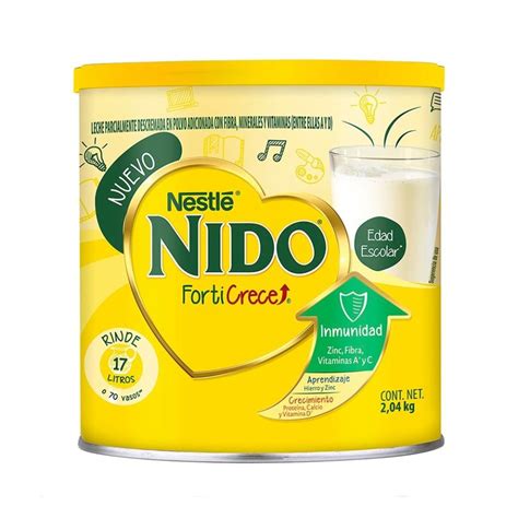 Leche En Polvo Nido Forti Crece Edad Escolar Kg Walmart