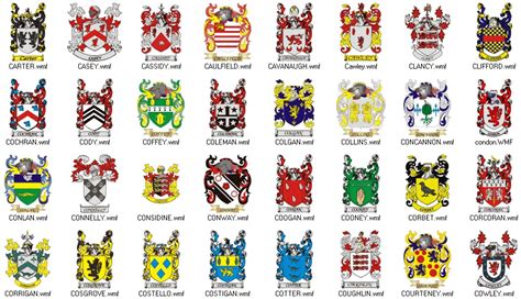 Irish Coat Of Arms Gallery