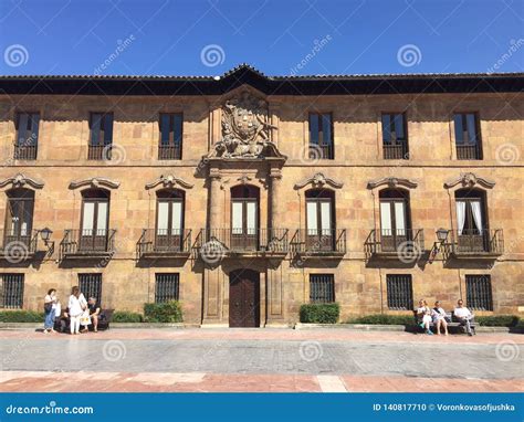 The City of Aviles Asturias Spain Editorial Image - Image of spain ...