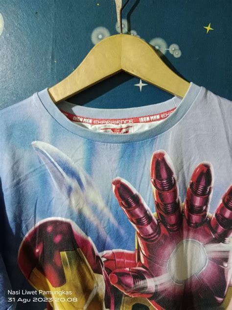 Kaos Iron Man Disney X Marvel On Carousell