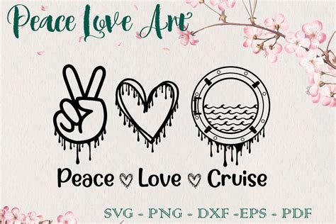 Peace Love Cruise Graphic By Peace Love Art Creative Fabrica