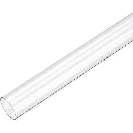 Amazon Uxcell PVC Rigid Round Clear Tubing 12mm ID X 13mm OD 0