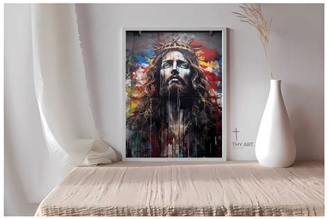 Portrait of Jesus Christ, Graffiti, Paintings of Christ, Christ ...