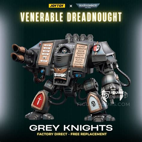 Figure JoyToy Warhammer 40K Space Marine Grey Knights Venerable