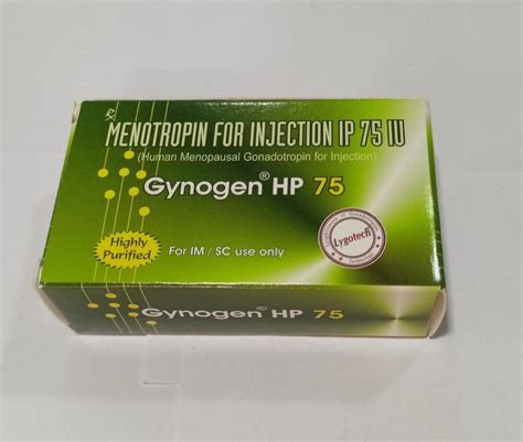 Gynogen Hp Iu Menotropin For Injection Ip Packaging Type Box At Rs