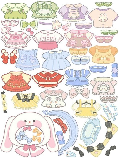 Pin Oleh Milana Di Paper Dolls Pakaian Boneka Karakter Sanrio