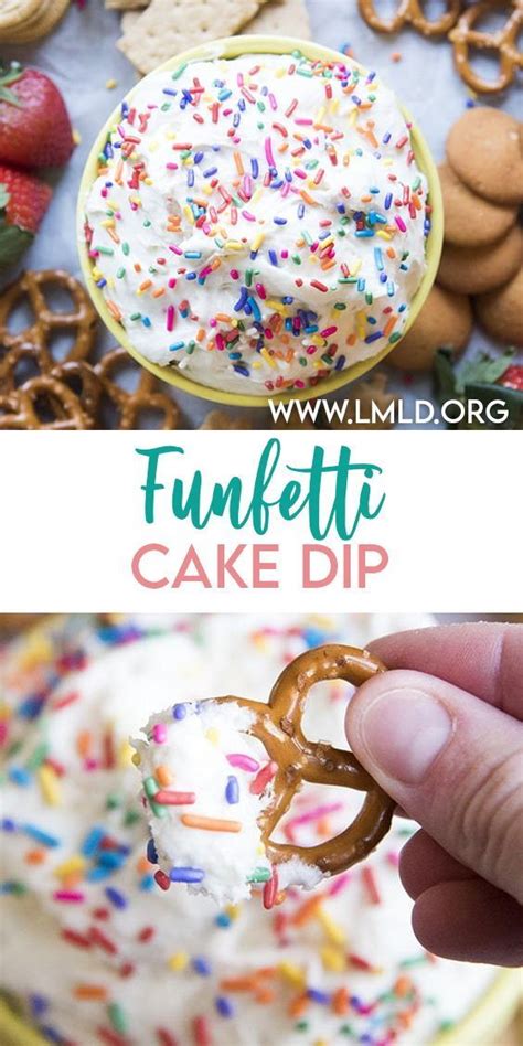 Easy Funfetti Cake Batter Dip Artofit