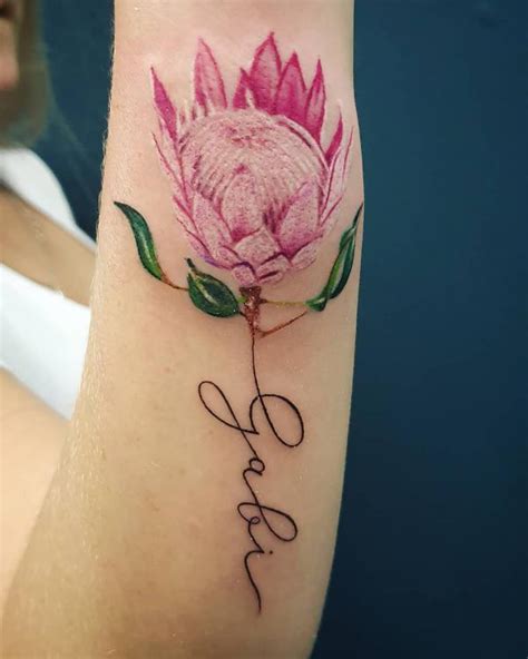 Beautiful Protea Tattoo Designs With Meaning Art And Design