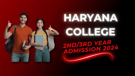 Haryana College Ug And Pg Nd Rd Year Admission Online Form