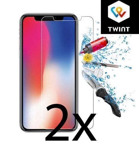 2x IPhone 12 Pro Max Panzerglas Schutzglas Glas Verre SET Kaufen Auf