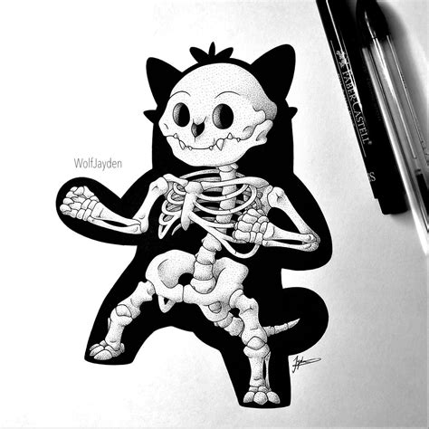 Skeletal Bewear By Wolfjayden On Deviantart