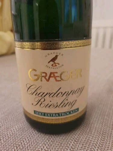 Graeger Chardonnay Riesling Sekt Extra Trocken Vivino Australia