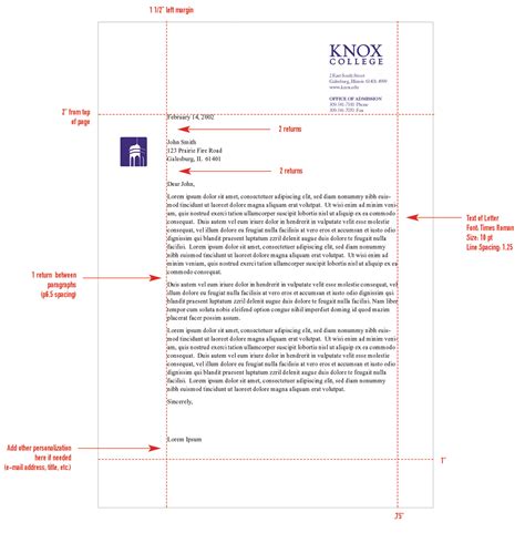 Stationery System Graphic Identities Standards Knox College