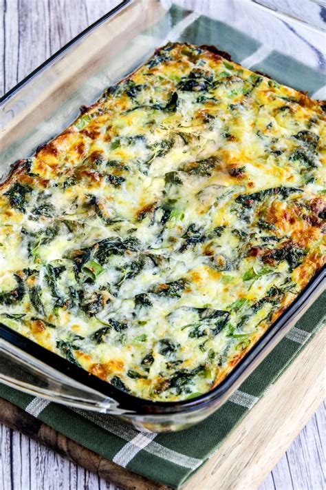 Kale Mozzarella And Egg Bake Kalyn S Kitchen Baby Food Recipes