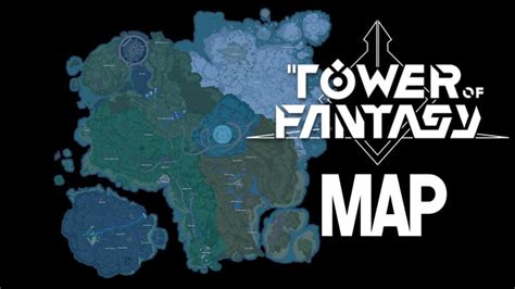 Tower Of Fantasy Map All Gold Nucleus Resources And Treasure