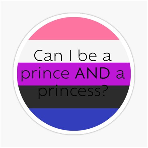 Genderfluid Pride Sticker Sticker For Sale By Amagichome Redbubble