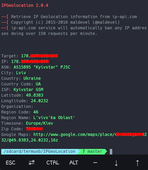 Cara Install Tools IPGeoLocation Di Termux NdiieXploit