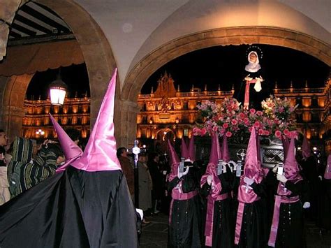 Holy Week In Plaza Mayor Of Salamanca Semana Santa Salamanca Semana