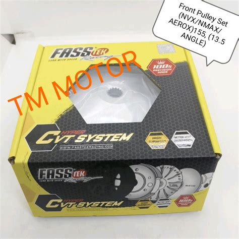 Fasstek Racing Pulley Set V3 NVX NMAX AEROX 155 VARIO 150 ADV 150