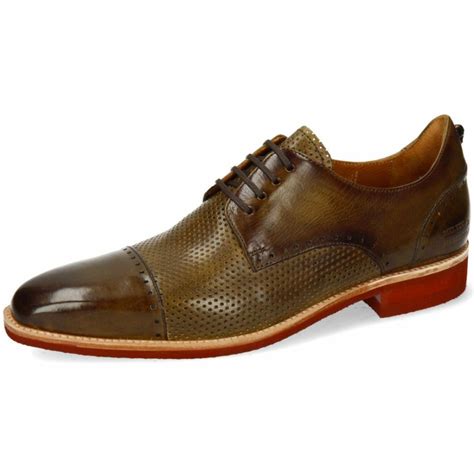 Derby Schuhe Herren Melvin Hamilton Dave Gr N Mason Linda