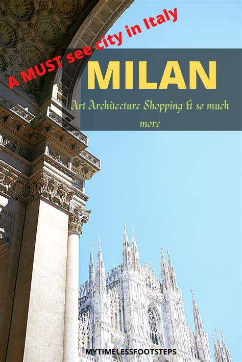 City Of Milan Travel Guide Italy Artofit