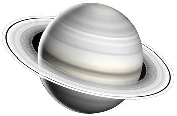 Saturn Clip Art B W By Clipwizart Tpt