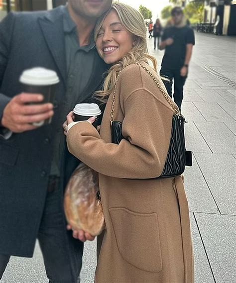 Anyone But You Sydney Sweeney Brown Coat The Movie Fashion