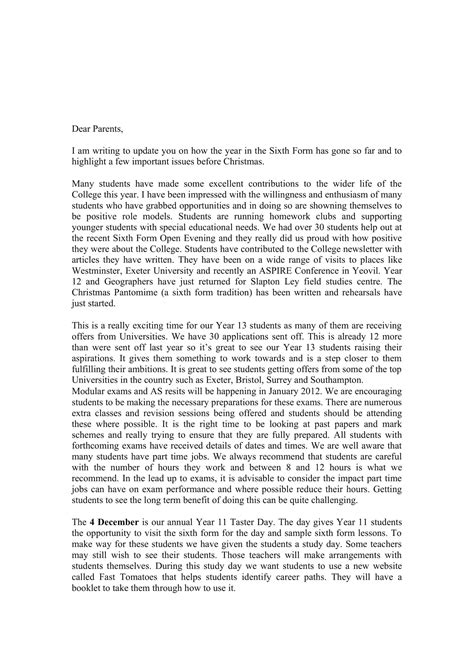 Free Printable Christmas Letter Templates [PDF] From Santa