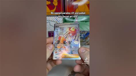 Time To Dive Into Paradox Rift 🔥 Pokemoncards Pokemon Tcgcoops Packopening Shorts