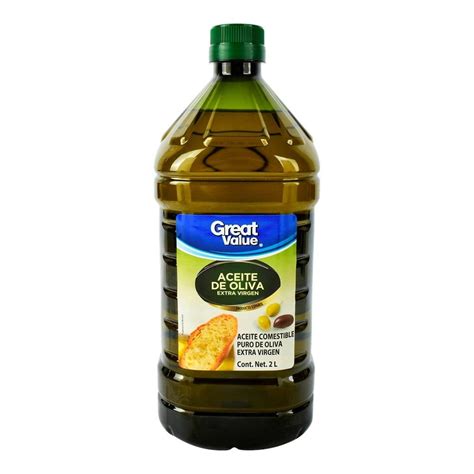 Aceite De Oliva Great Value Extra Virgen L Walmart