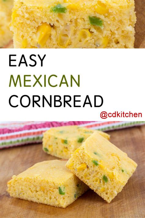 Easy Mexican Cornbread Recipe