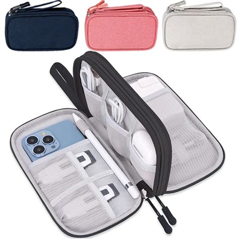 Portable Travel Organizer Cable Bag Bolsa De Armazenamento Carry Case