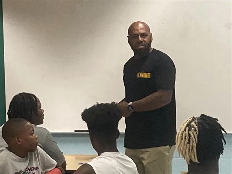 Kevin Faulk Speaks To Kids At Beau Chene High School Photos