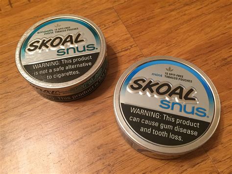 Skoal Snus Mint And Smooth Mint Reviews 17 January 2011