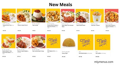 Pop Meals Malaysia Prices & Menu (Updated 2024)