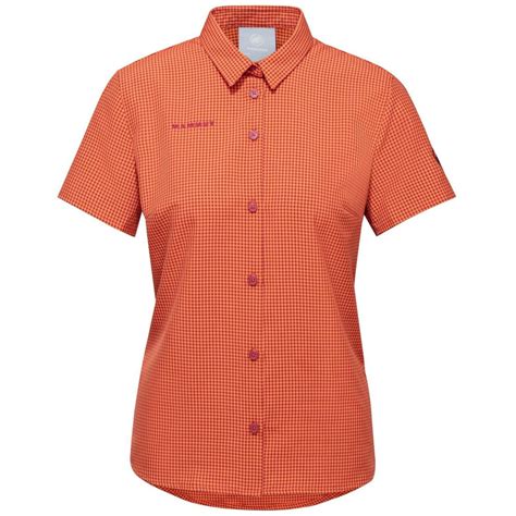 Mammut Camisa Manga Corta Aada Rojo Trekkinn